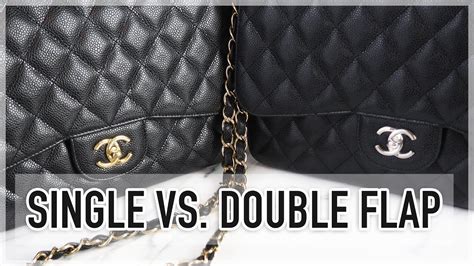 chanel maxi flap fake|chanel single flap vs double.